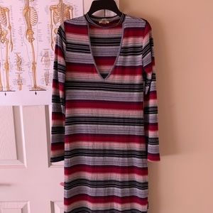 Maxi dress that is form fitting!